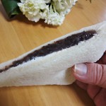 LAWSON - あんこ＆ホイップ 斜め横からのアングルで・・・。