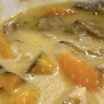 ハルトナリ。 - かぼちゃ豆乳クリームシチューとトースト(\1,600)