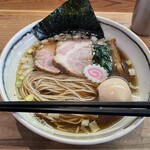 だし・麺 未蕾 - だしそば（しょうゆ）（1030円）