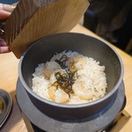 串とメシにはサケキタル - 海老釜飯