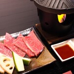 米澤牛バル 譽 - 米澤牛焼肉コース