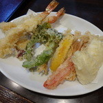 活麺富蔵 - 天ぷら盛り合わせ　※2015年元旦