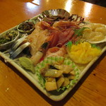 大真 - 今日の刺身盛り
