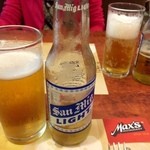 MAX's RESTAURANT - 地ビールサンミゲルで乾杯！