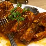Isla Sugbu Seafood City - やっぱり海老のチリソースは最高！