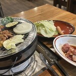 高千穂 鶏の炭火焼き - 