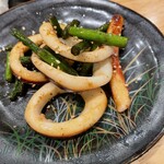 魚乃福 - いかのうしお炒め