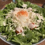 牛すじホルモン 二刀流武蔵 - シーザーサラダ
