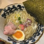 吟醸のだし 麺割烹わだの - 海苔にも負けてない
