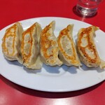 珍来 - 伝統の大ギョーザ(5コ)(550円)