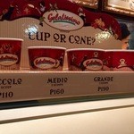 Gelatissimo - カップサイズはこちら！