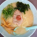 ニューラーメンショップ主水 花棒曳舟店 - 塩ラーメン並900円