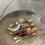 Okuto - 炙ったサワラのカルパッチョ