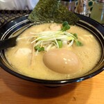 Sengyo Toridashi Men Sawamura - Rich Chicken Broth Noodles with Seasoned Soft-Boiled Egg, JPY 1,000