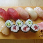 かもめ寿し - 中寿し　1,870円