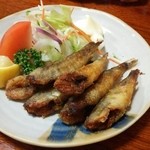 大海 - メヒカリのカリカリ焼き