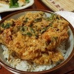 大海 - かき揚げ天丼