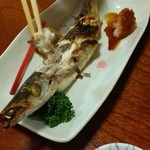 大海 - カマスの塩焼き