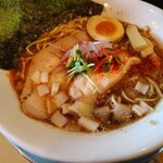 麺屋 日出次 焼津店 - 背脂サバ二ボラーメン