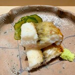 鮨　いの - 穴子の網焼き。抜群に美味しい！