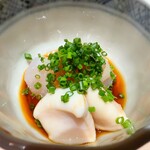 鮨　いの - 河豚と河豚の白子ちゃん、白子やべーなぁ。