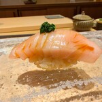 鮨　いの - お代わり：鰆（玉葱醤油）