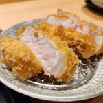 赤坂 にしやま - ロースかつ定食2,000円