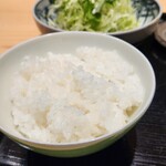 赤坂 にしやま - ツヤツヤご飯うまうま