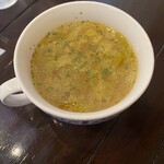 森のレストラン BOSCO - 野菜たっぷりスープ