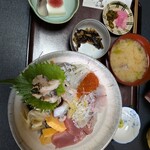 きくち 旬彩・味心 - 料理写真:お刺身盛り合わせ定食