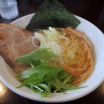 らーめん la.la.la. - 2015年1月2日(金)　20食限定　鯛塩ラーメン　ミニ鯛茶漬け付き(777円)の鯛塩ラーメン