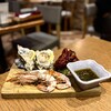 Seafood bar Ermitage - 料理写真:薪焼きプラッター3種