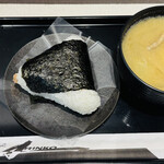 おにぎりのありんこ - 料理写真:たらこ+豚汁（レギュラー）