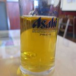Chuugokuryourirausonja - ビール？ジャスミン茶です。
