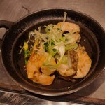 お好み焼き 山本 新宿御苑本店 - 海鮮ガーリック炒め