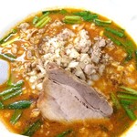 ながせラーメン - 新からしラーメン(生玉ねぎ、山椒）　1100円