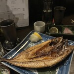 和醸良酒 ○たけ - 金華鯖塩焼き