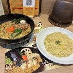 SOUP CURRY KING FCじぞう通り店 - 角煮カレー　チーズトッピング