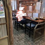 木挽庵 - カウンター席