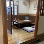 木挽庵 - この他にもテーブル席があります