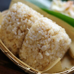 和風カフェ　はらいそ - 田舎定食（豆腐入りミンチカツごまだれおろし）