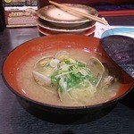 金沢まいもん寿司 - あさり汁