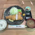 とんかつ ぎんなん - 上ロースかつ定食