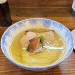 Ramen FeeL - FeeLThe塩らぁ麺¥1700、オールフリー¥650