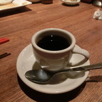 Mei - ランチの食後はホットコーヒーを。2