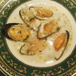 ラジュール - ﾑｰﾙｶﾞｲのワイン蒸し