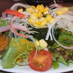 居酒屋 昼からひとやすみ - 朝採れサラダハーフ