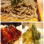 鰻せいろう 多幸う - うな重と天ぷらそばセット
