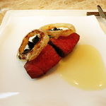 Jean-Georges Tokyo - 最高級飛騨牛のシアード ハーバルスピナッチ リキッド・グリュイエール(＋１５００円)