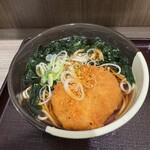 狭山そば - コロッケ蕎麦
